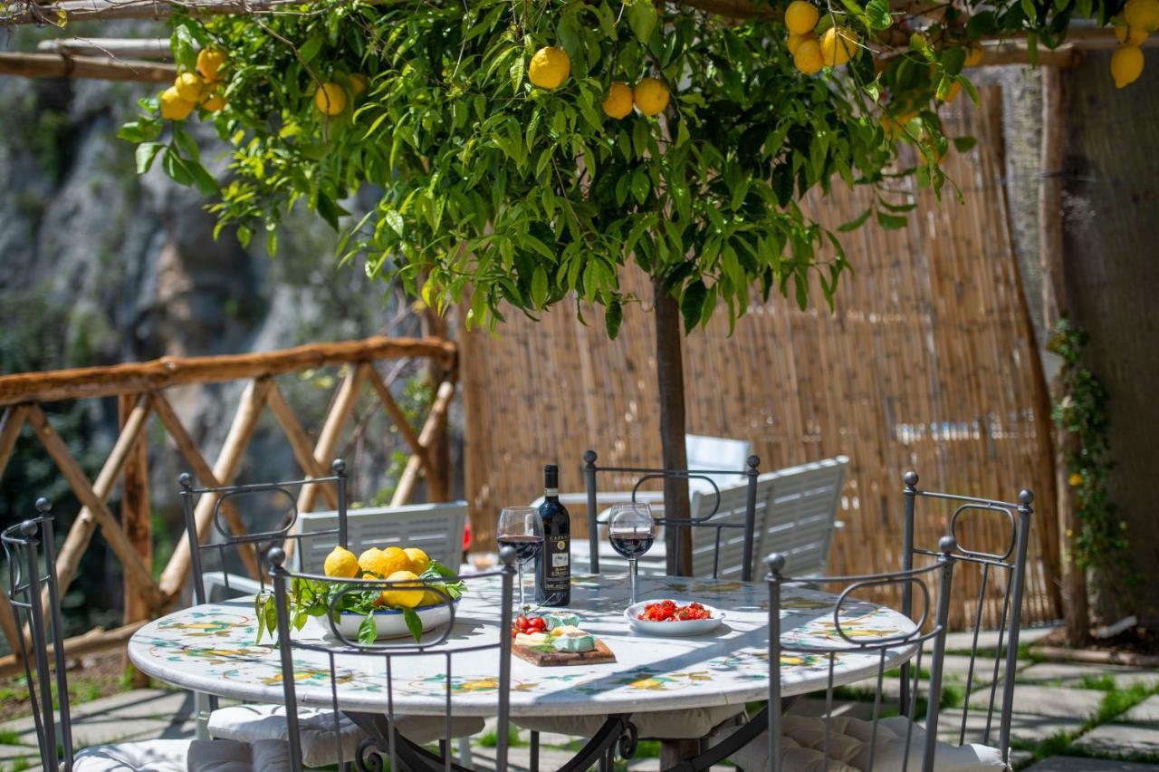 Villa Briganti Seaview Terrace Позитано Экстерьер фото