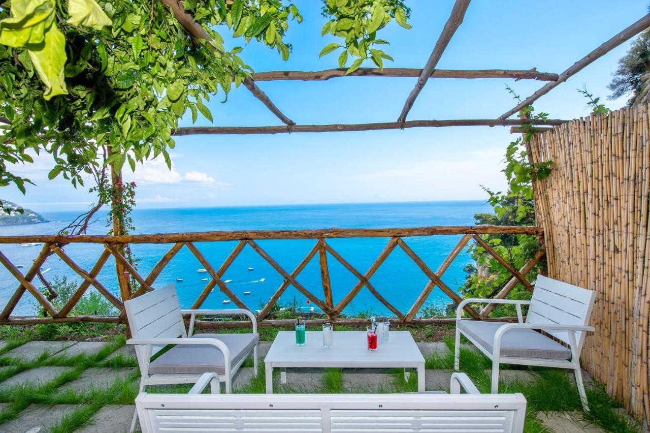Villa Briganti Seaview Terrace Позитано Экстерьер фото