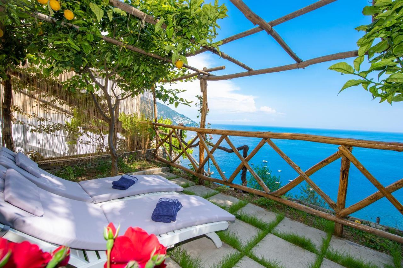 Villa Briganti Seaview Terrace Позитано Экстерьер фото