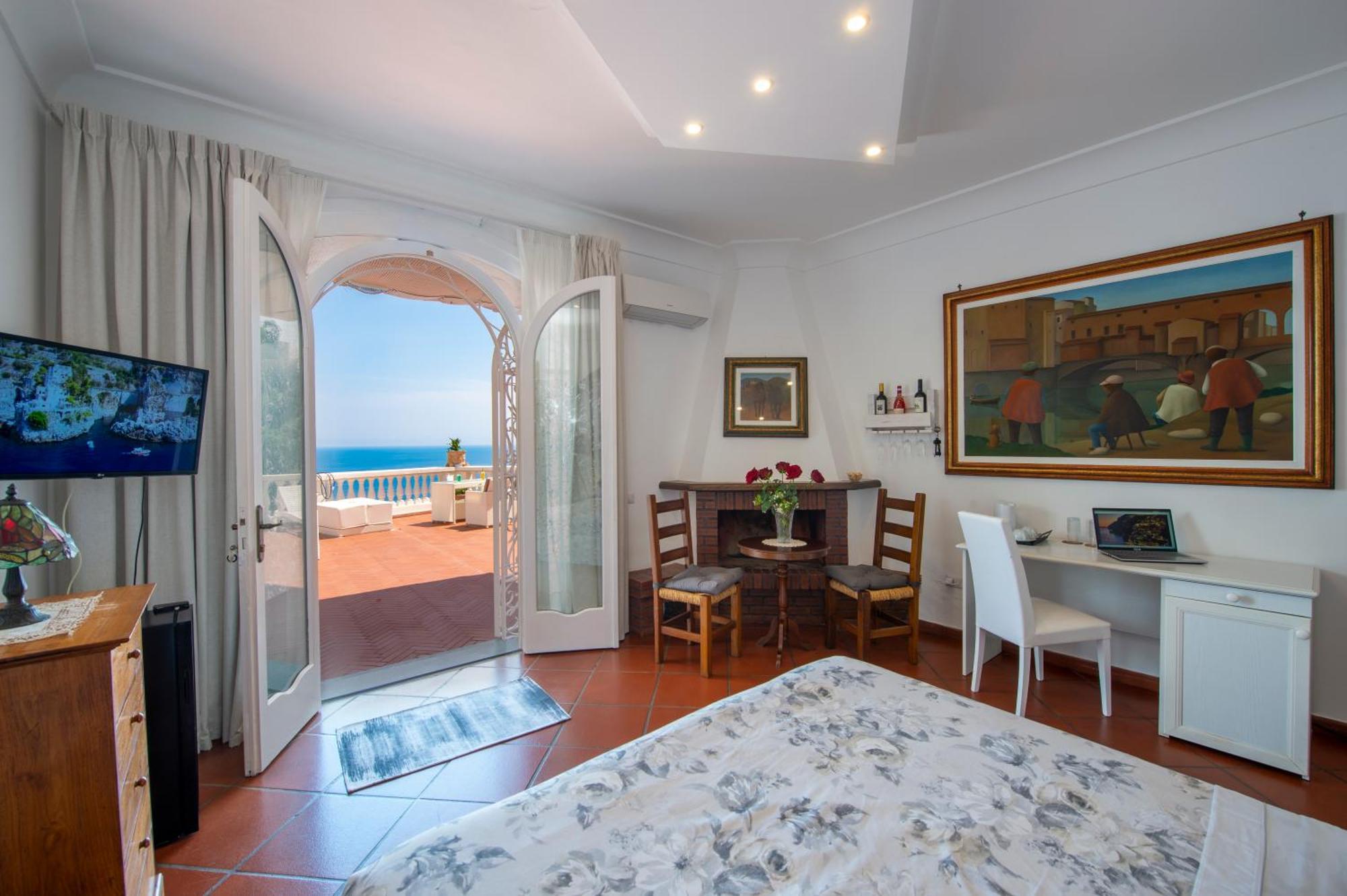 Villa Briganti Seaview Terrace Позитано Экстерьер фото